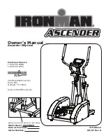 Ironman Fitness ASCENDER Owner'S Manual preview