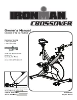 Ironman Fitness Crossover Owner'S Manual preview