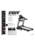 Preview for 1 page of Ironman Fitness ENVY Owner'S Manual