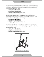 Preview for 24 page of Ironman Fitness Standard Olympic
 Weight Bench Owner'S Manual