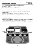 Preview for 12 page of Ironman Fitness Treadmill TRIAD Owner'S Manual