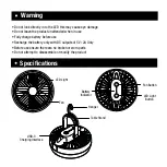 Предварительный просмотр 3 страницы Ironman4x4 ITENTFAN003 Owner'S Manual