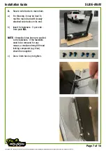 Preview for 7 page of Ironman4x4 SLIDE-AWAY Installation Manual