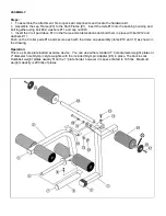 Preview for 2 page of Ironmaster Leg Attachment for SuperBench Assembly & Operating Instructions