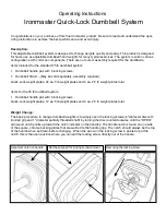 Preview for 1 page of Ironmaster Quick-Lock Operating Instructions Manual