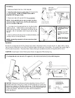 Preview for 2 page of Ironmaster Super Bench PRO Assembly & Operating Instructions