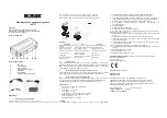 Предварительный просмотр 2 страницы Ironside 102777 Operation Manual