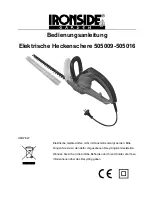 Предварительный просмотр 38 страницы Ironside IGHT45-2 Instruction Manual