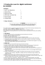 Preview for 2 page of Ironside IMT 7000 Instruction Use