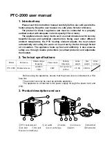 Предварительный просмотр 2 страницы Ironside PTC Series User Manual