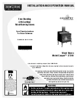 Preview for 1 page of IronStrike Canyon ST310 Installation And Operation Manual