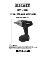 Preview for 1 page of Ironton 46127 Owner'S Manual