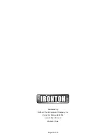 Preview for 10 page of Ironton 53578 Owner'S Manual