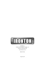 Preview for 27 page of Ironton 61580 Owner'S Manual