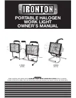 Ironton L-9001 Owner'S Manual preview