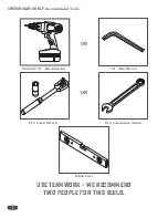 Preview for 2 page of Ironwood CROSSROADS SHELF Assembly Instructions Manual