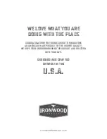 Preview for 7 page of Ironwood CROSSROADS SHELF Assembly Instructions Manual