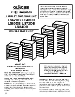 Preview for 1 page of Ironwood Glacier LS42DB Manual