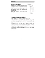 Предварительный просмотр 7 страницы Irori 6001001753159 Instruction Manual