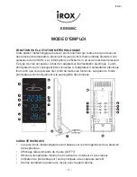 Предварительный просмотр 11 страницы IROX EBR606C Instruction Manual