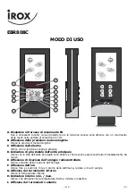 Предварительный просмотр 13 страницы IROX EBR808C Instruction Manual