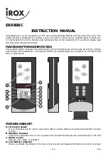 Предварительный просмотр 19 страницы IROX EBR808C Instruction Manual