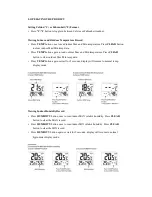 Предварительный просмотр 2 страницы IROX ETG918 Operating Instructions