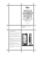 Preview for 1 page of IROX HBVR761 UV-X User Manual