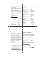 Preview for 6 page of IROX HBVR761 UV-X User Manual