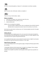 Preview for 3 page of IROX LUNA 6 Instruction Manual