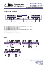 Предварительный просмотр 7 страницы IRP PA 225 Installation Manual