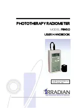 Предварительный просмотр 1 страницы Irradian PR450 User Handbook Manual