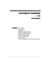 Предварительный просмотр 3 страницы Irradian PR450 User Handbook Manual