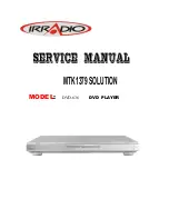 Preview for 1 page of Irradio DVD-636 Service Manual