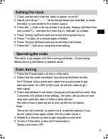 Preview for 21 page of Irradio RD-40 User Manual