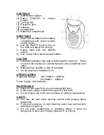 Preview for 6 page of Irradio RF-51 User Manual