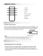 Preview for 17 page of Irradio S-8001MP3 User Manual