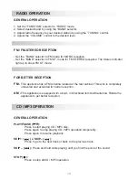 Preview for 18 page of Irradio S-8001MP3 User Manual