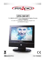 Irradio XTD-1001DT User Manual preview