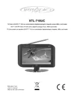 Irradio XTL-718UC User Manual preview