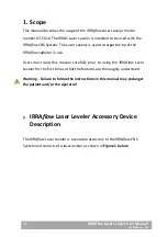 Preview for 4 page of IRRAS IRRAflow User Manual