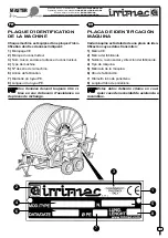 Предварительный просмотр 11 страницы Irrimec MASTER MDT12 Operating And Service Manual