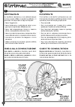 Предварительный просмотр 22 страницы Irrimec MASTER MDT12 Operating And Service Manual