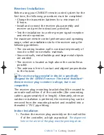 Preview for 8 page of Irritrol CMR-KIT User Manual