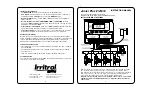 Preview for 4 page of Irritrol Junior Plus 2 Instruction Manual