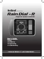 Preview for 1 page of Irritrol Rain Dial-R User Manual