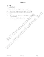 Предварительный просмотр 11 страницы IRT Electronics DDA-3020 Manual