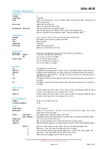 Предварительный просмотр 6 страницы IRT Electronics DDA-4010 User Manual