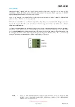 Предварительный просмотр 11 страницы IRT Electronics DDA-4010 User Manual