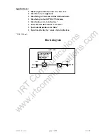 Preview for 4 page of IRT DDC-3480 Instruction Book